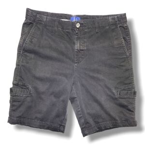 George Men's Black Cargo Shorts